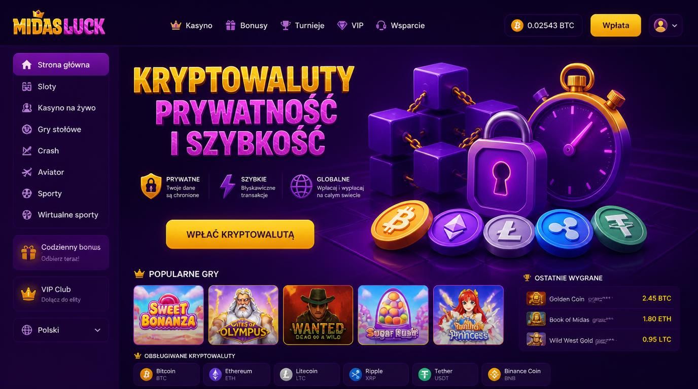 Grafika prezentująca wpłatę kryptowalutą – szybkość i ochrona prywatności.